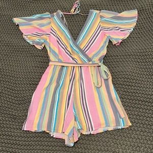 NWT! Multi-color Romper